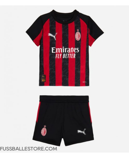 Günstige AC Milan Christopher Nkunku #18 Heimtrikotsatz Kinder 2025-26 Kurzarm (+ Kurze Hosen) Günstige AC Milan Christopher Nkunku #18 Heimtrikotsatz Kinder 2025-26 Kurzarm (+ Kurze Hosen)